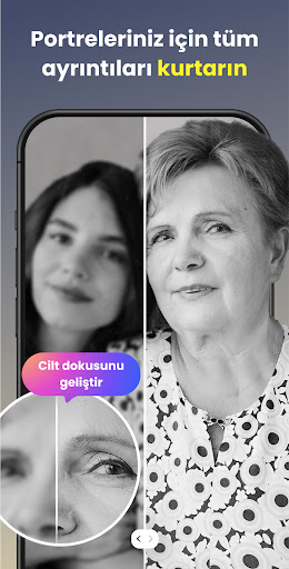 Fotoğraf Netleştirici: Enhance ekran görüntüsü