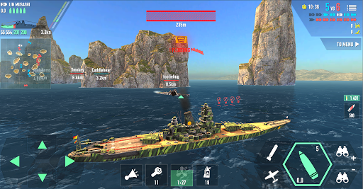 Battle of Warships: Online ekran görüntüsü
