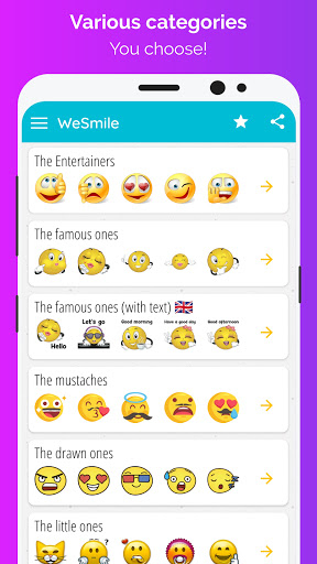 WeSmile Smileys (WASticker) ekran görüntüsü