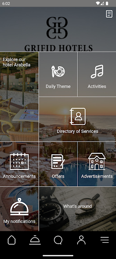 Grifid Hotels ekran görüntüsü