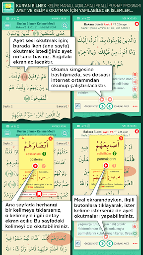 Kuran Bilmek Kelime Mealli ekran görüntüsü