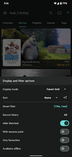 Yatse: Kodi remote and cast ekran görüntüsü