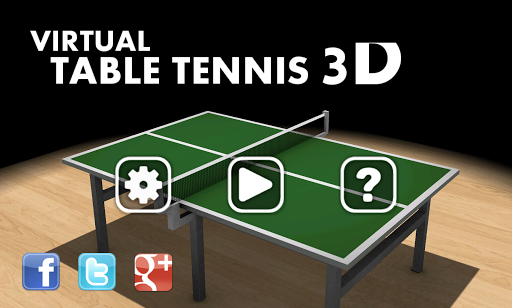 Virtual Table Tennis 3D Pro ekran görüntüsü