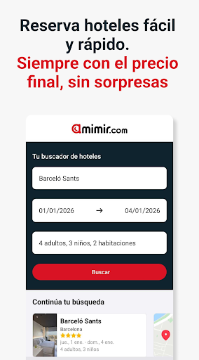 Amimir.com - Ofertas Hoteles ekran görüntüsü