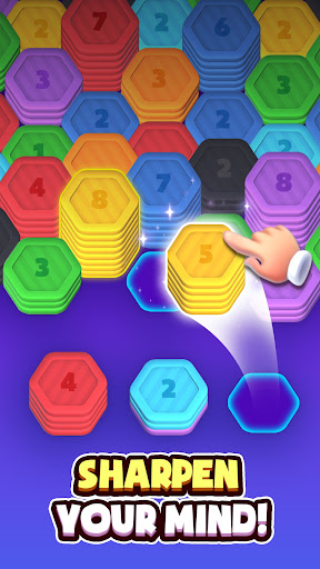Hexa Color: Sorting Puzzle ekran görüntüsü