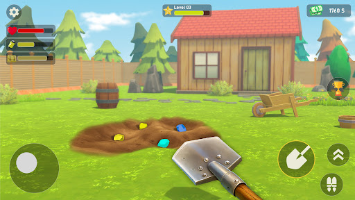 Hole Digging Game Sim 3d ekran görüntüsü