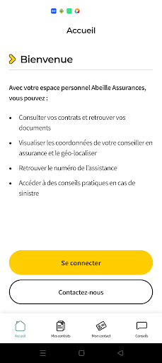 Abeille Assurances ekran görüntüsü
