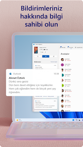 Windows bağlantısı ekran görüntüsü