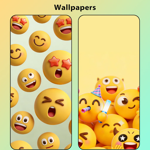 Happy Launcher:Smile,fun emoji ekran görüntüsü