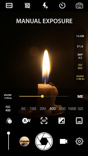 Manual Camera: DSLR Camera Pro ekran görüntüsü