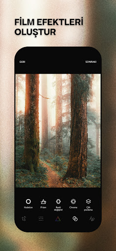 Afterlight: Film Foto Editör ekran görüntüsü