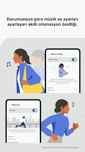 Sony | Sound Connect ekran görüntüsü