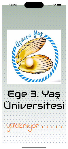 Ege 3. Yas Üniversitesi ekran görüntüsü