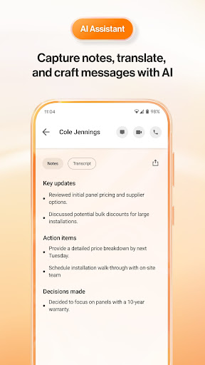 RingCentral ekran görüntüsü