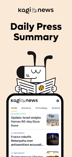 Kagi News ekran görüntüsü