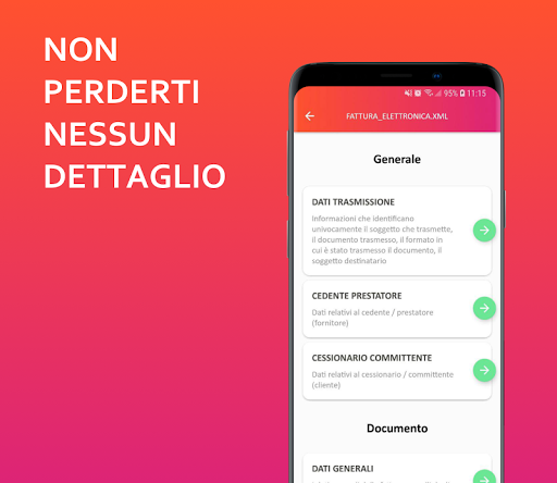 Lettore Fattura Elettronica ekran görüntüsü