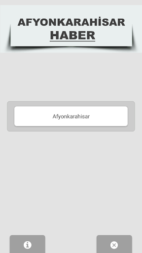 Afyonkarahisar Haber Bilgi ekran görüntüsü