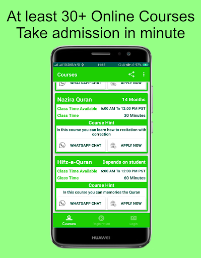 Admission Department ekran görüntüsü