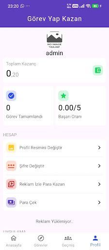 Görev Yap Kazan ekran görüntüsü