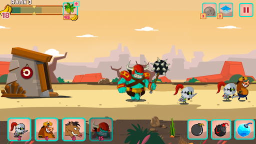 Monster Rush: Strategy TD war ekran görüntüsü