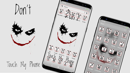 Don't Touch My Phone Theme ekran görüntüsü