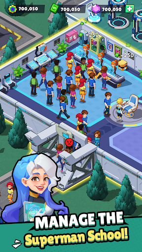 Idle Superpower School ekran görüntüsü