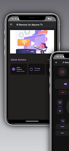 Remote for Atacom tv ekran görüntüsü