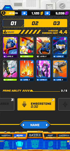 TRANSFORMERS: Tactical Arena ekran görüntüsü