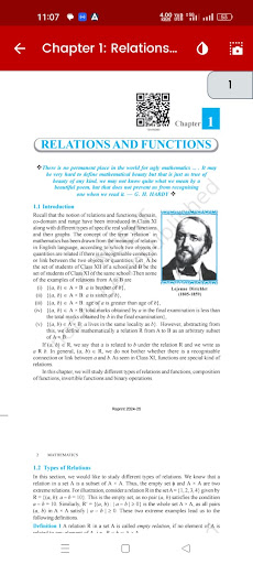 Class 12 Maths NCERT Solutions ekran görüntüsü