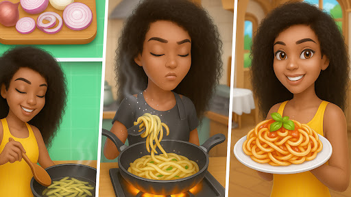 Cooking Chef Star Games ekran görüntüsü