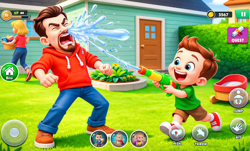Papa Simulator: Prank Game ekran görüntüsü