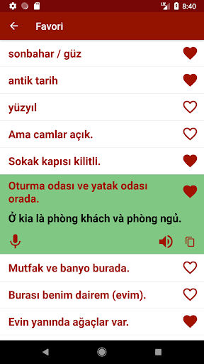 Vietnamca öğren ekran görüntüsü