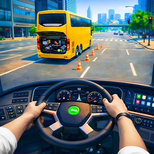 City Modern Bus Simulator 3d