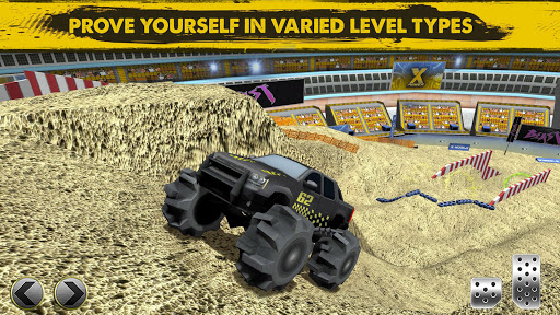 3D Monster Truck Parking Game ekran görüntüsü