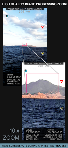 GPS Photo Stamp Cam with Zoom ekran görüntüsü