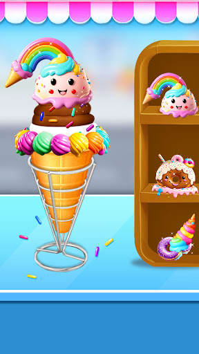 Sweet Ice Cream Maker Games ekran görüntüsü