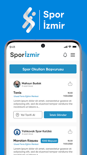 Spor İzmir ekran görüntüsü
