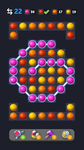 Bubble Link - Connect & Match ekran görüntüsü