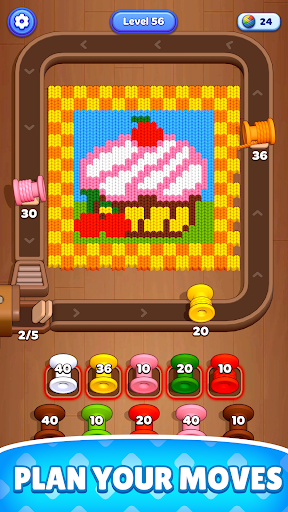 Woolloop! Color Puzzle ekran görüntüsü