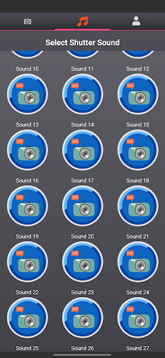 Camera Shutter Sound Effects ekran görüntüsü