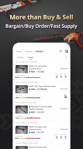 BUFF Market - Trade CS2 Skins ekran görüntüsü