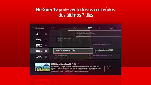 Vodafone TV ekran görüntüsü