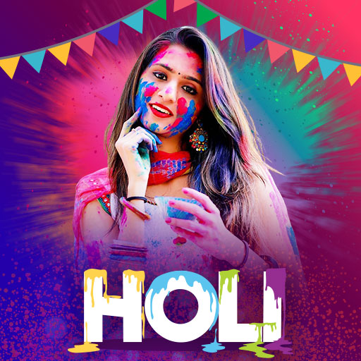 Holi Photo Editor & Frames