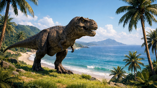 dinozor oyunları 3D ekran görüntüsü