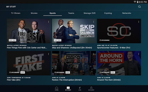 Hulu for Android TV ekran görüntüsü