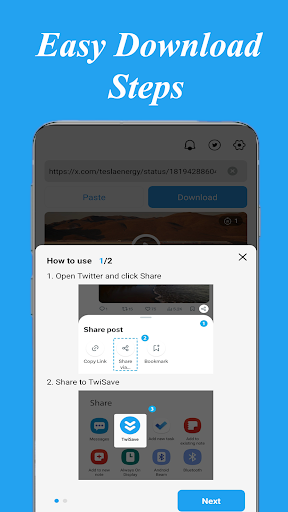 Video Downloader - TwiSave ekran görüntüsü