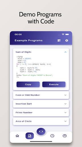 PHP Compiler - Run .php Code ekran görüntüsü