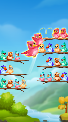 Bird Sort: Color Sorting Game ekran görüntüsü
