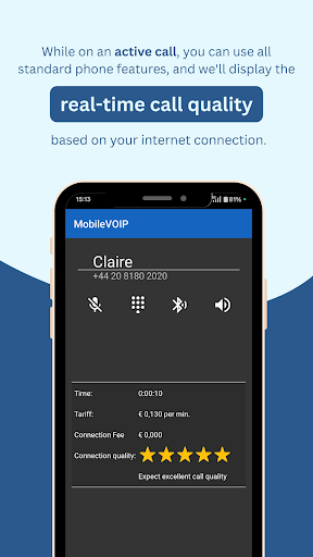 MobileVOIP cheap calls ekran görüntüsü