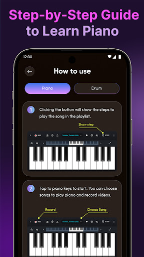 Learn Piano: Fast & Smooth ekran görüntüsü